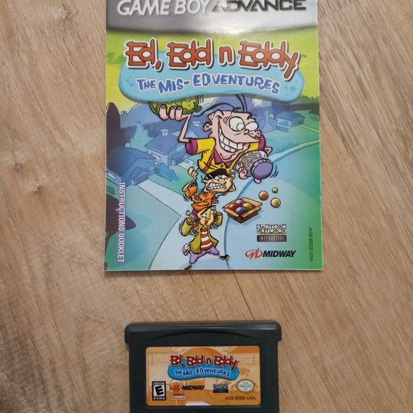 Gameboy advance Ed, Edd n Eddy The Mis-EDventures game (Pre-loved) - Picture 2 of 6